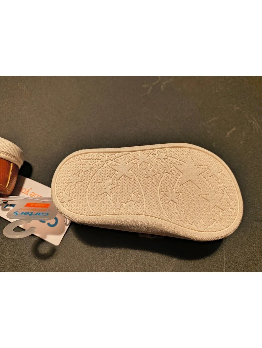 Carter's toddler bow shoes brown
